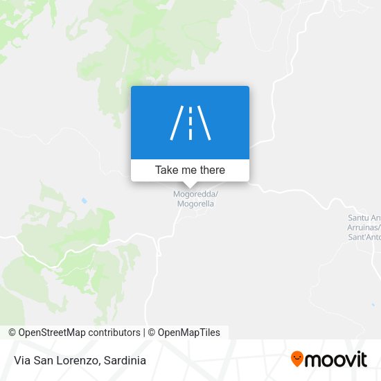 Via San Lorenzo map
