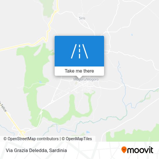 Via Grazia Deledda map