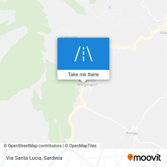 Via Santa Lucia map