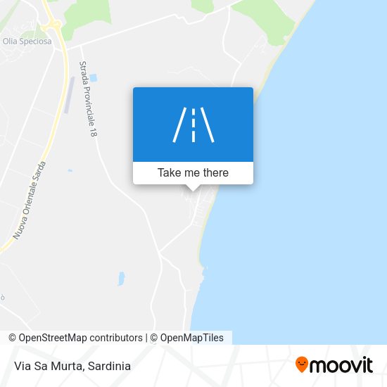 Via Sa Murta map