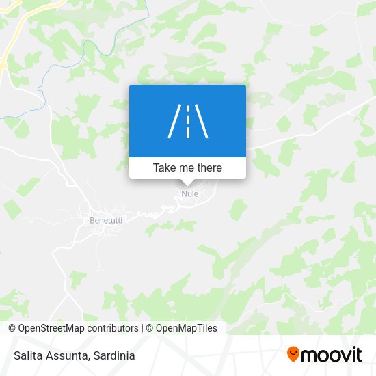 Salita Assunta map