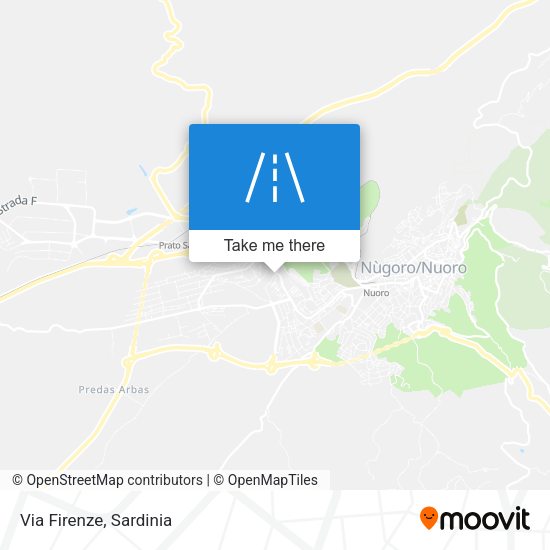 Via Firenze map