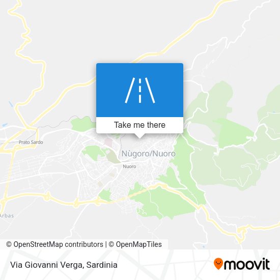 Via Giovanni Verga map