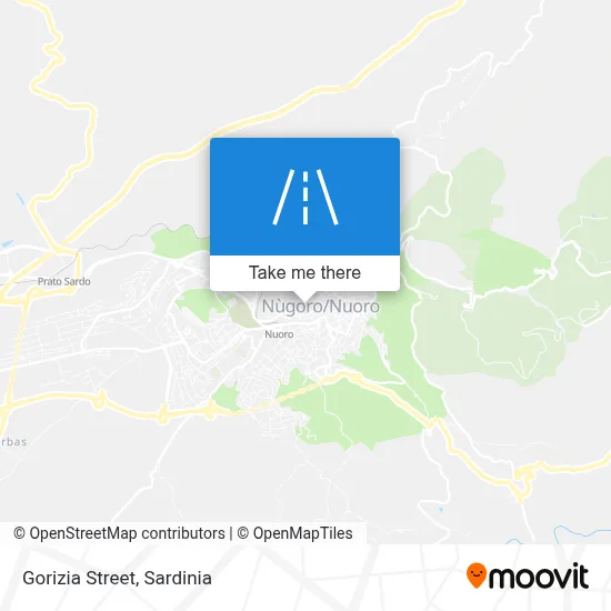 Gorizia Street map