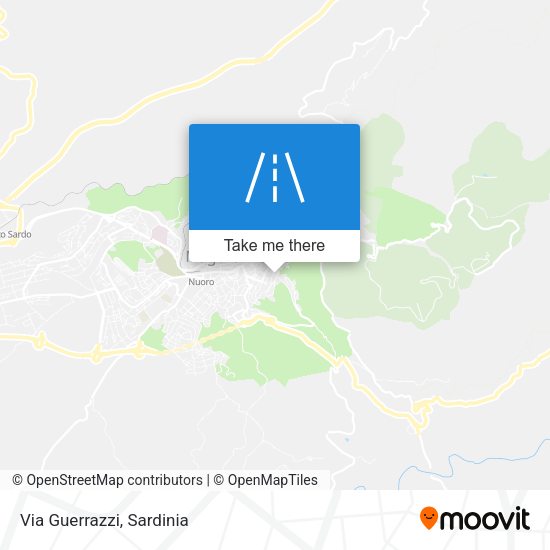 Via Guerrazzi map