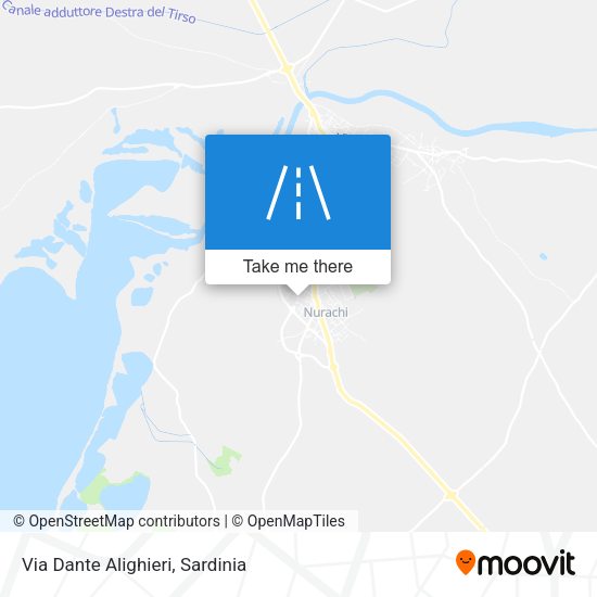 Via Dante Alighieri map