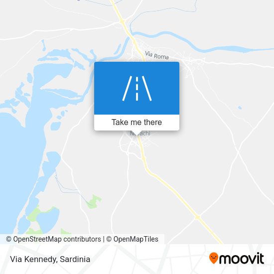 Via Kennedy map