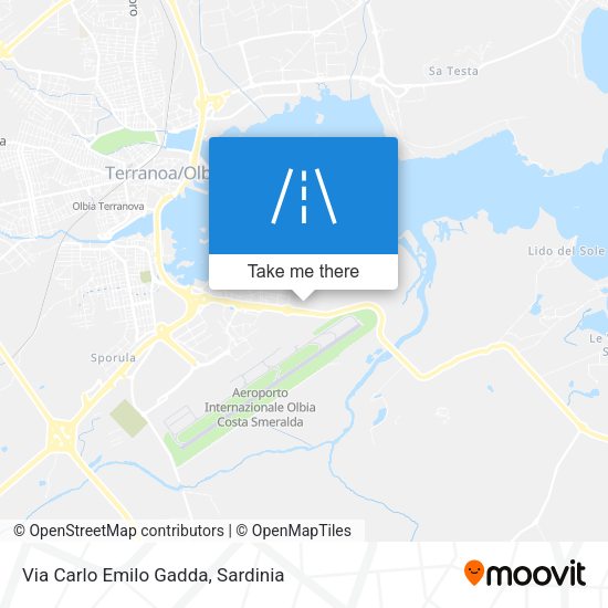 Via Carlo Emilo Gadda map