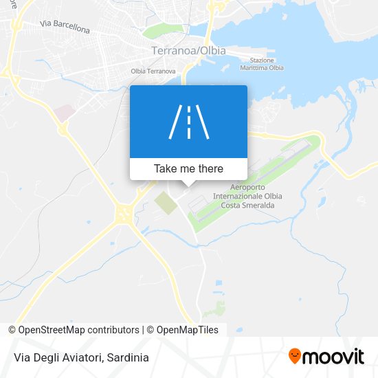 Via Degli Aviatori map