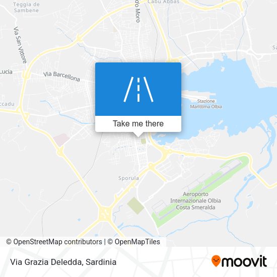 Via Grazia Deledda map