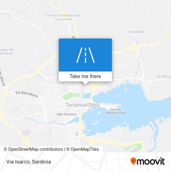 Via Isarco map