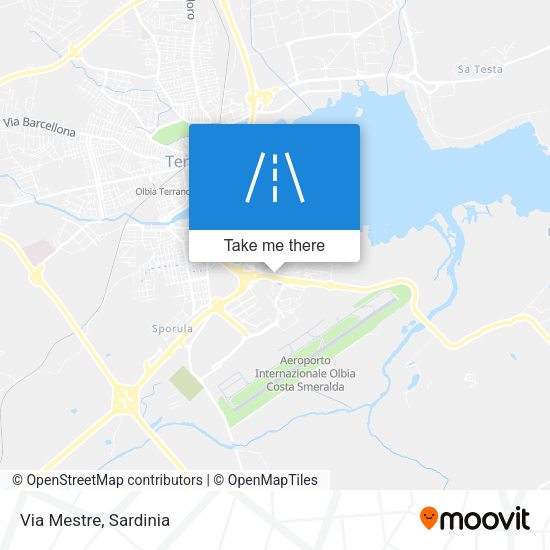 Via Mestre map