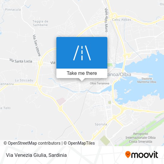 Via Venezia Giulia map