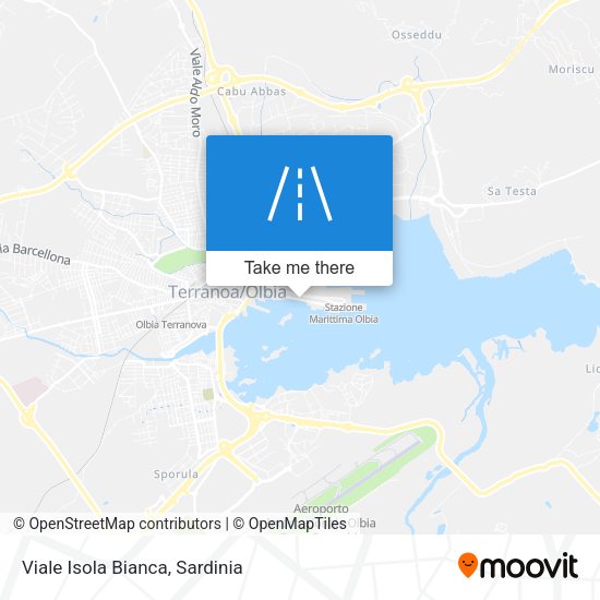 Viale Isola Bianca map