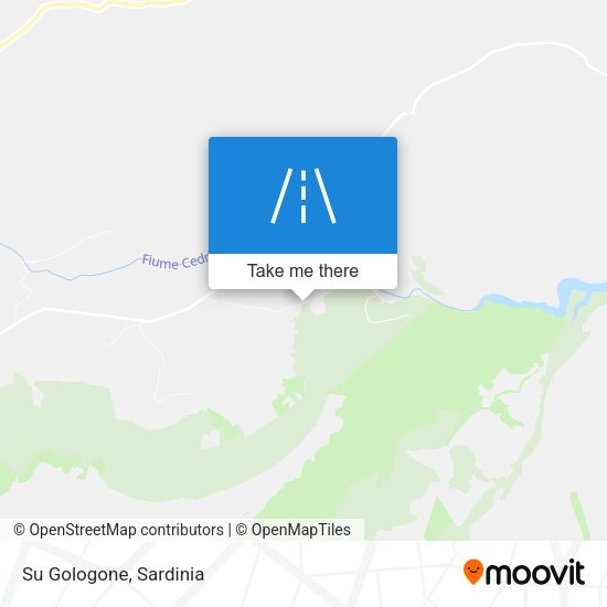 Su Gologone map