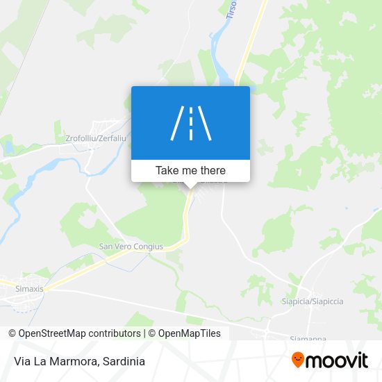 Via La Marmora map