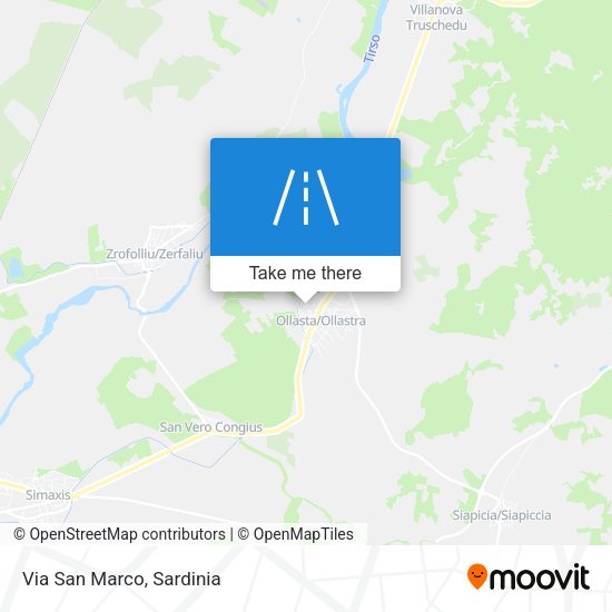 Via San Marco map