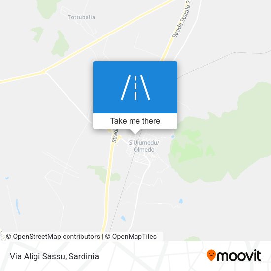 Via Aligi Sassu map