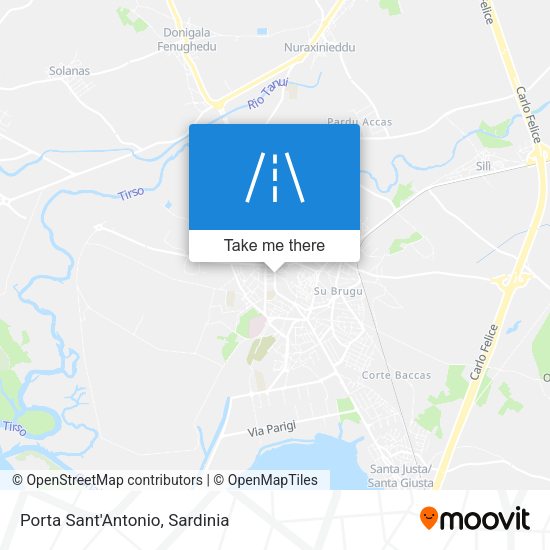 Porta Sant'Antonio map