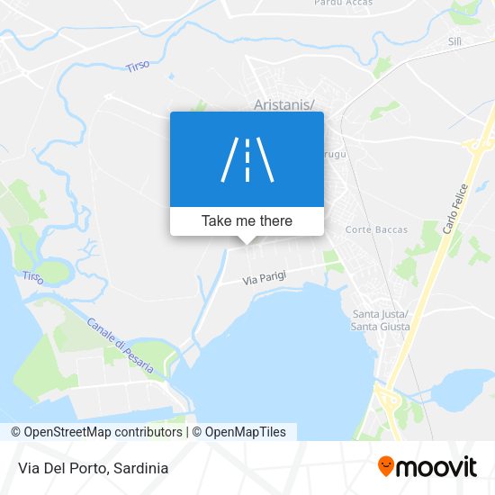 Via Del Porto map