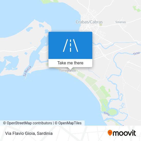 Via Flavio Gioia map