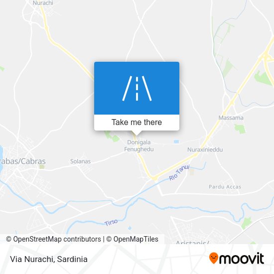 Via Nurachi map
