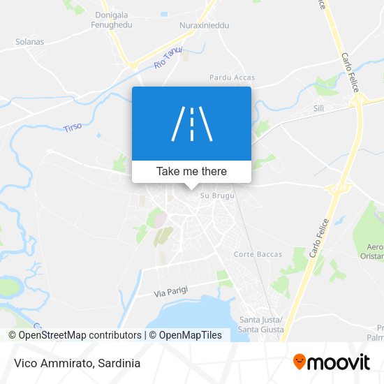 Vico Ammirato map