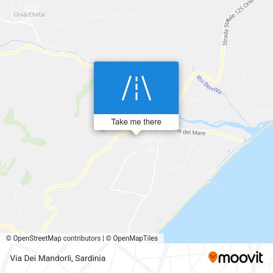 Via Dei Mandorli map