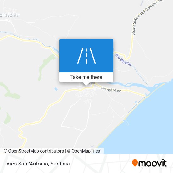 Vico Sant'Antonio map