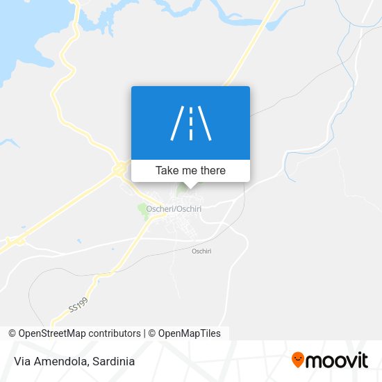Via Amendola map