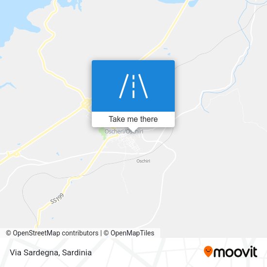 Via Sardegna map