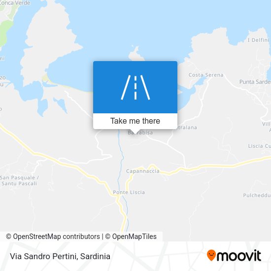 Via Sandro Pertini map