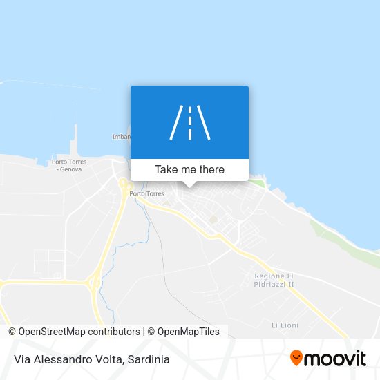 Via Alessandro Volta map