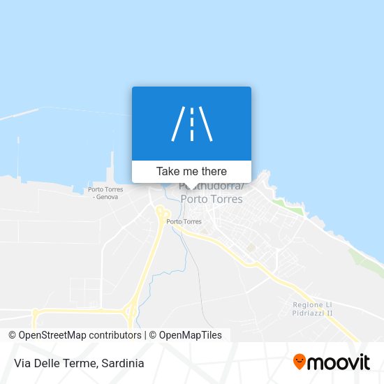 Via Delle Terme map