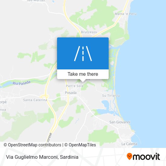 Via Guglielmo Marconi map
