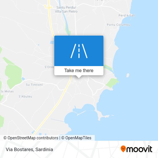 Via Bostares map