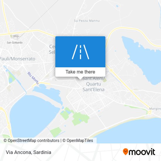 Via Ancona map