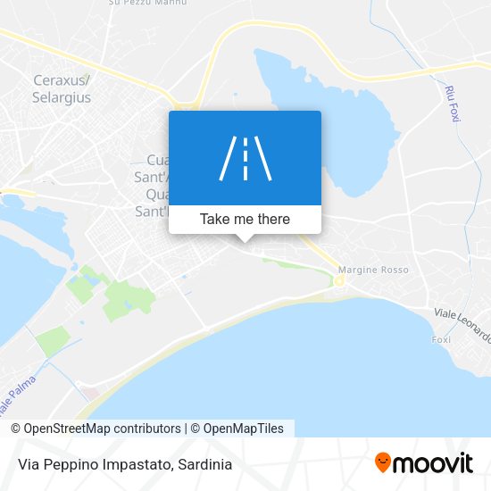 Via Peppino Impastato map