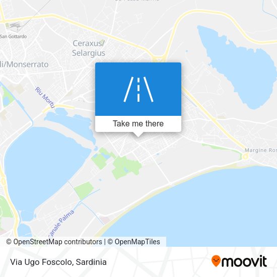 Via Ugo Foscolo map