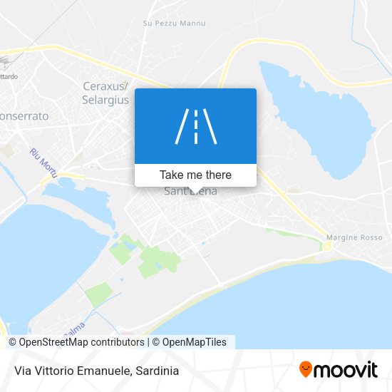 Via Vittorio Emanuele map