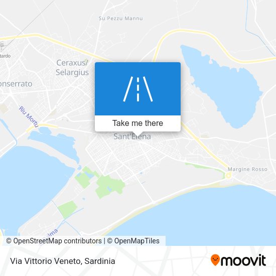 Via Vittorio Veneto map