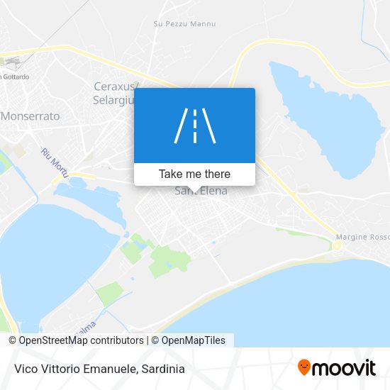 Vico Vittorio Emanuele map