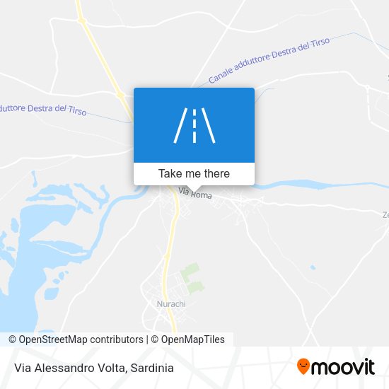 Via Alessandro Volta map