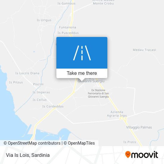 Via Is Lois map