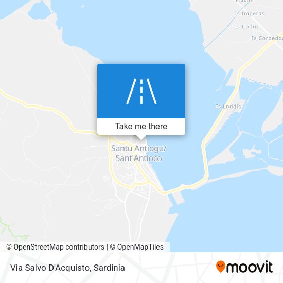Via Salvo D'Acquisto map