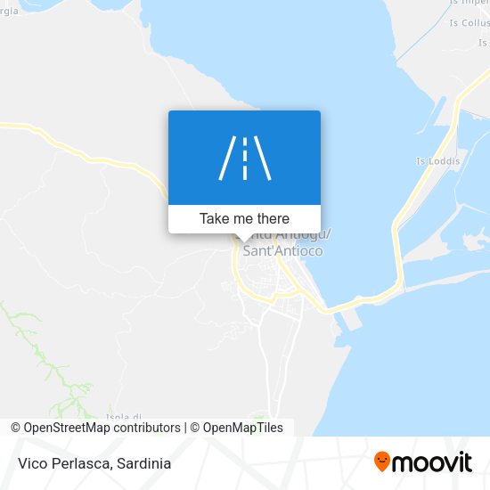 Vico Perlasca map