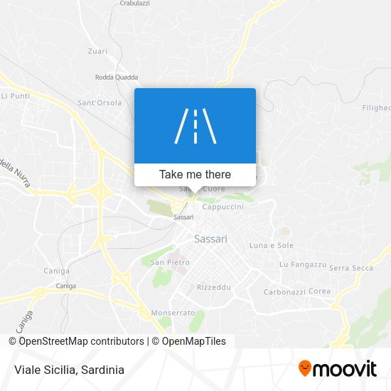 Viale Sicilia map