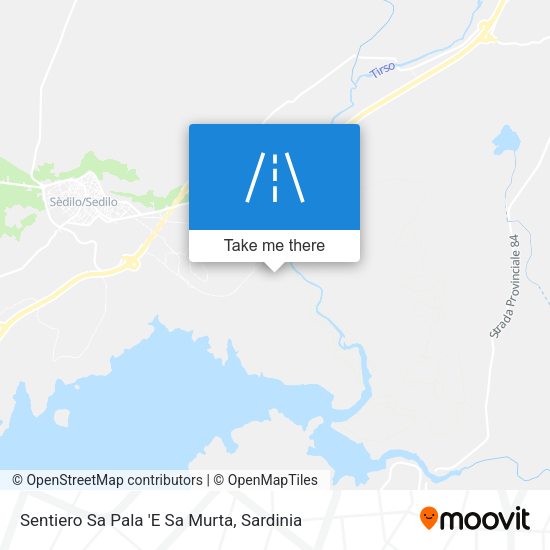 Sentiero Sa Pala 'E Sa Murta map