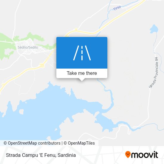 Strada Campu 'E Fenu map
