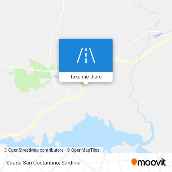 Strada San Costantino map